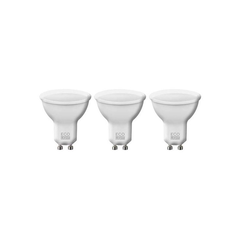 lampadina led 6w gu10 kit3pz