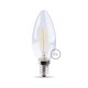 Lampadina led filamento candela bco E14 4W 470LM 300° 35*100mm