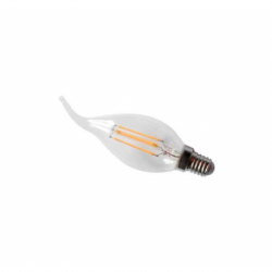 Lampadina led filamento soffio di vento bco E14 4W 470LM 2700K 300° 35*135mm 