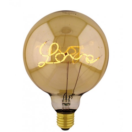 Lampadina Filament Curved Led LOVE DOWN